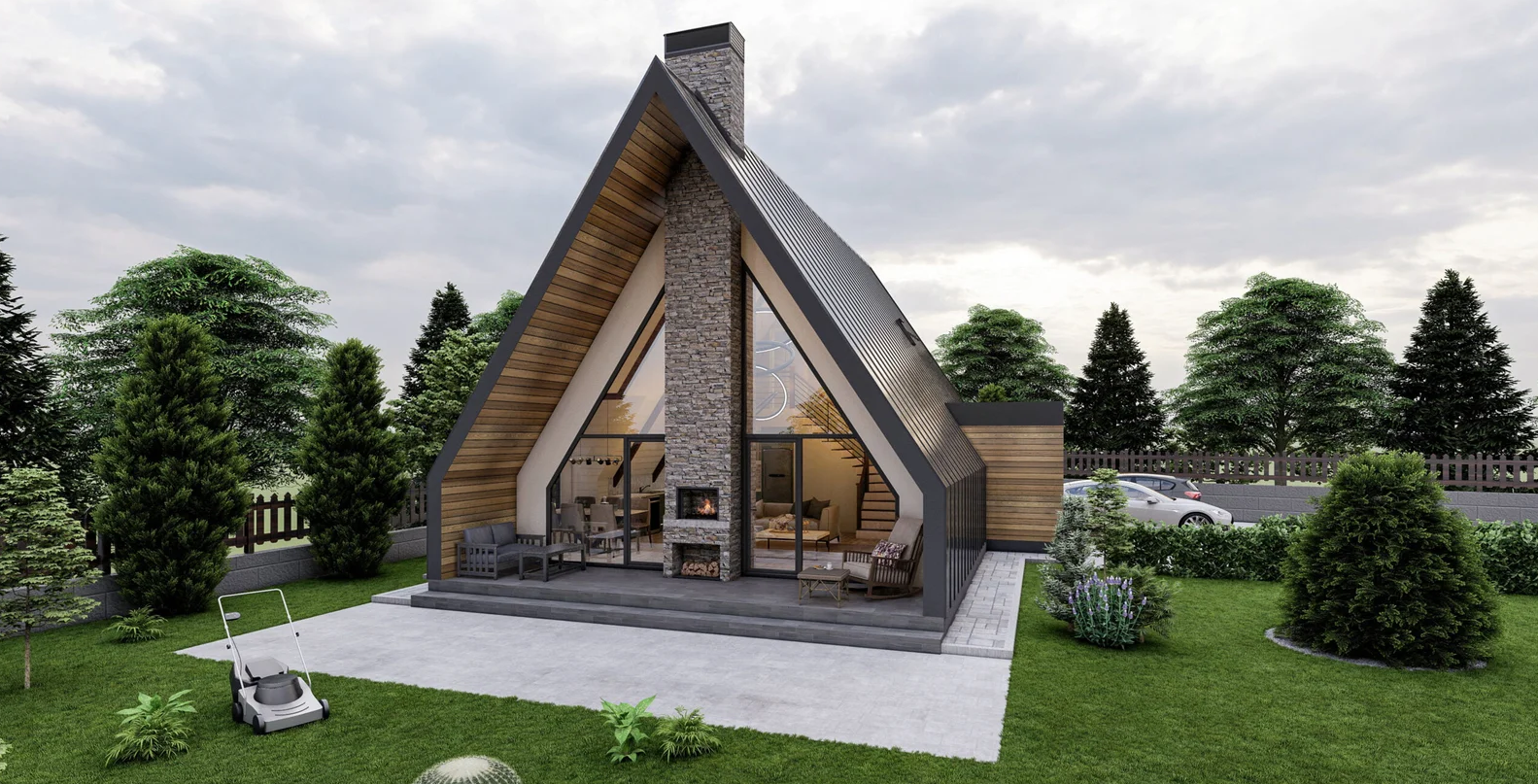 Çatı Katlı (Loft) Çelik Villa – 134 m2 (3+1)