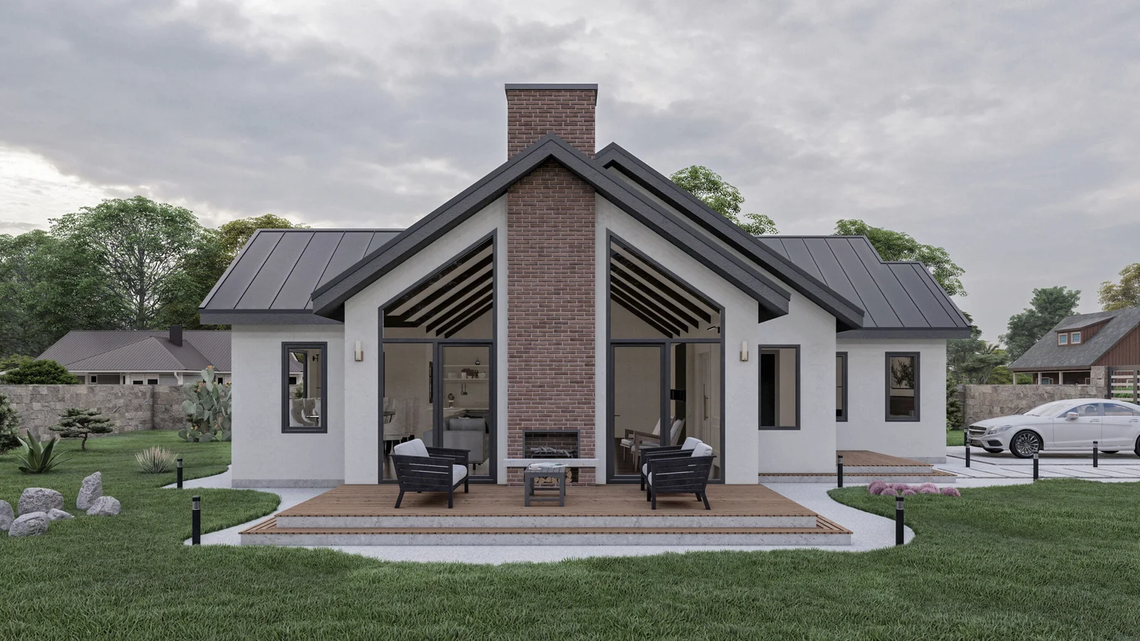 Tek Katlı Çelik Villa – 175 m2