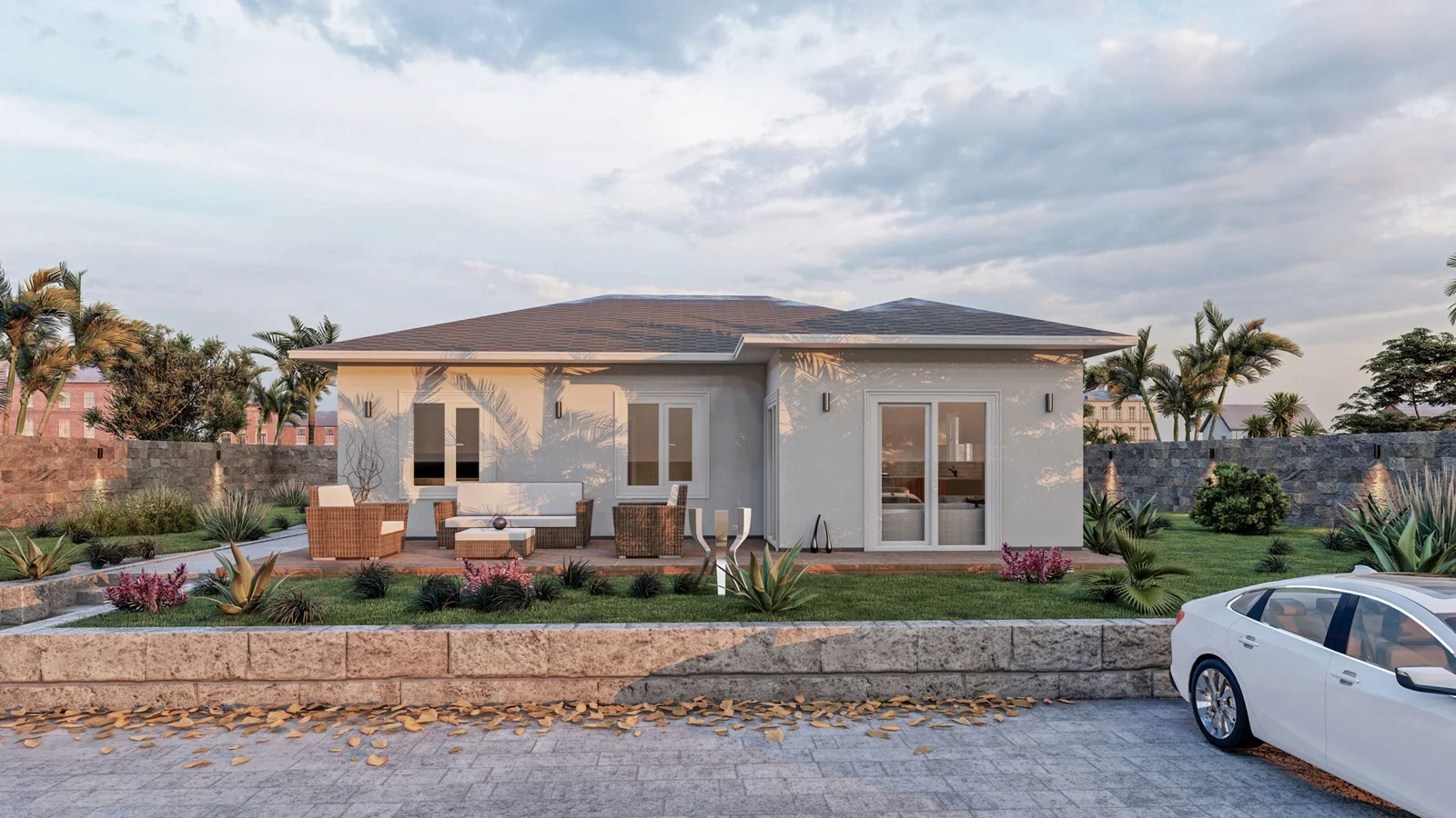 Tek Katlı Çelik Villa – 110 m2